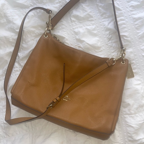 Coach Handbags - USED! Coach Peanut Color Shoulder Handbag